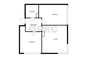 Фото №4: 2-комнатная квартира 53 м² - Краснодар, мкр. жилой комплекс Самолёт-3, ул. Ивана Беличенко, 86к1