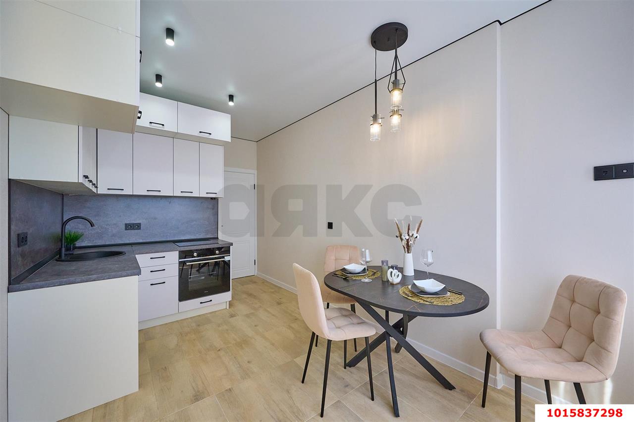 Фото №2: 1-комнатная квартира 38 м² - Краснодар, Фестивальный, ЖК Цветы, жилой комплекс Цветы, мкр. Прикубанский внутригородской округ, ул. Круговая, 4Вк4