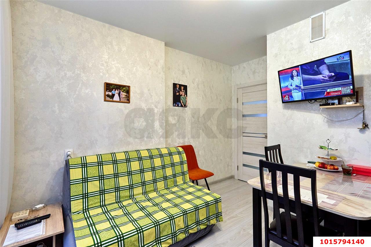 Фото №6: 1-комнатная квартира 38 м² - Краснодар, Камвольно-суконный Комбинат, ул. Магистральная, 11