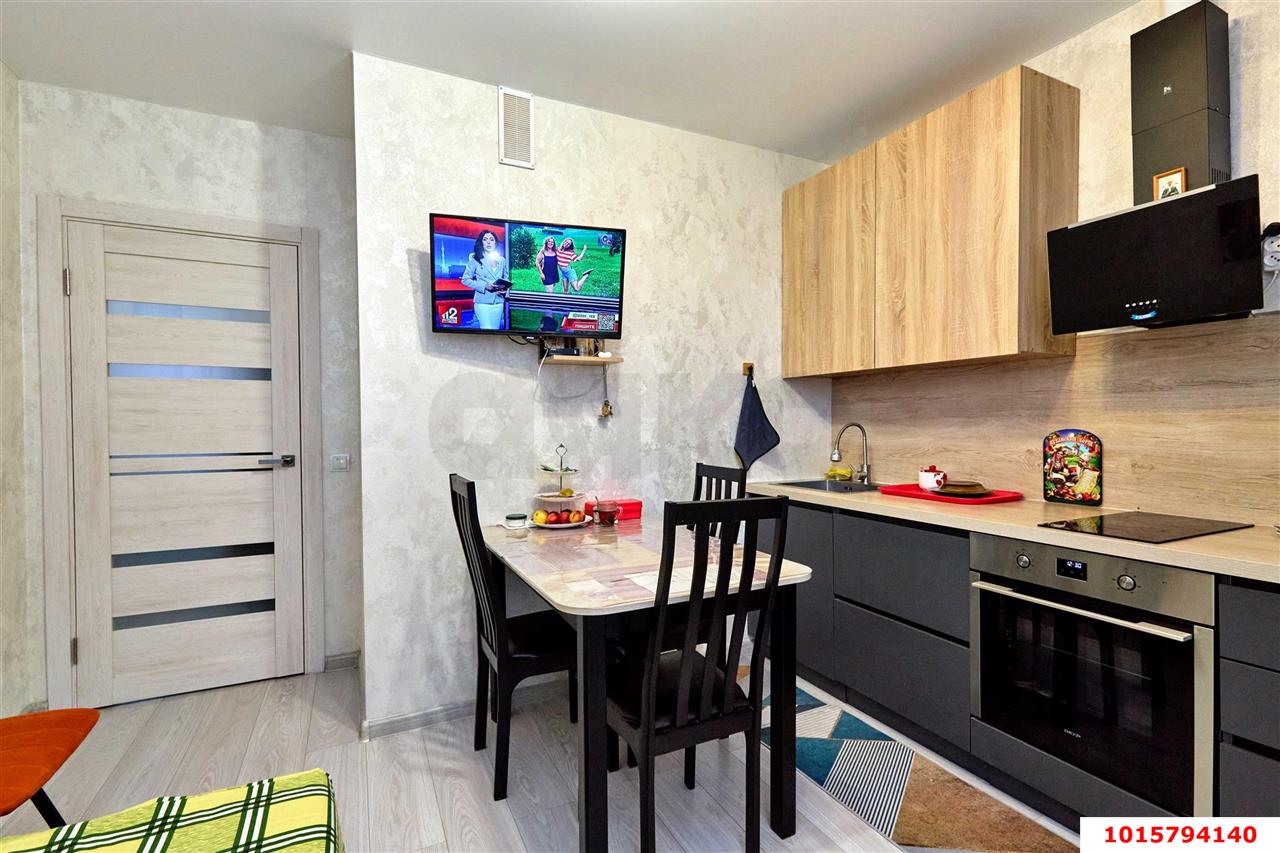 Фото №7: 1-комнатная квартира 38 м² - Краснодар, Камвольно-суконный Комбинат, мкр. Карасунский внутригородской округ, ул. Магистральная, 11