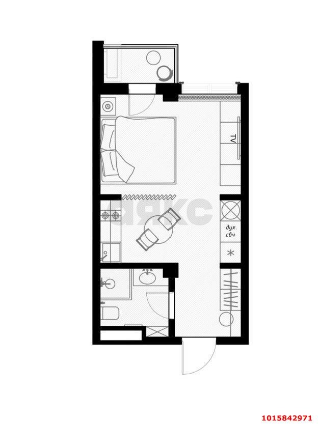 Фото №8: Студия 30 м² - Сочи, жилой комплекс Olivia, ул. Ленина, 290/8к6