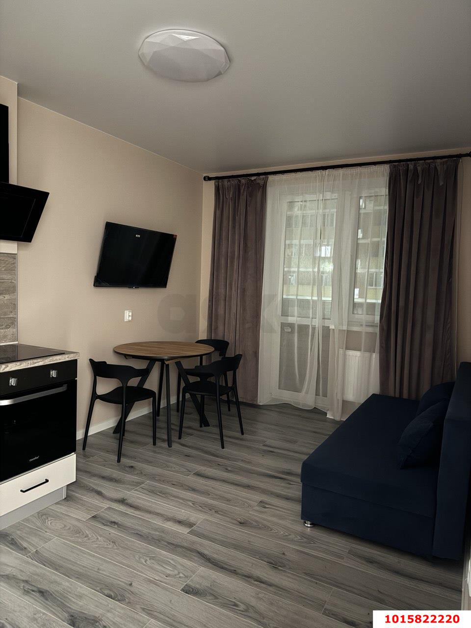 Фото №3: 1-комнатная квартира 42 м² - Новая Адыгея, ул. Бжегокайская, 25к1