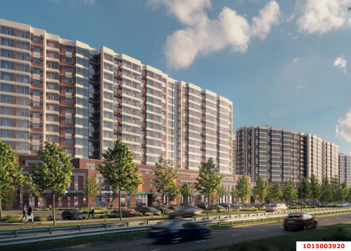 Фото №7: 1-комнатная квартира 43 м² - Краснодар, ЖК Лучший, Прикубанский внутригородской округ, Завод Радиоизмерительных Приборов, имени Петра Метальникова, мкр. жилой комплекс Лучший, ул. Ростовское шоссе, 30/6