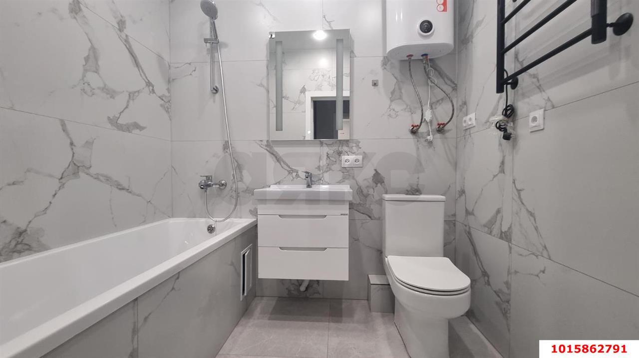 Фото №6: 1-комнатная квартира 38 м² - Краснодар, ЖК Красная Площадь, Прикубанский внутригородской округ, мкр. жилой комплекс Нeo-квартал Красная Площадь, ул. им. Мурата Ахеджака, 12