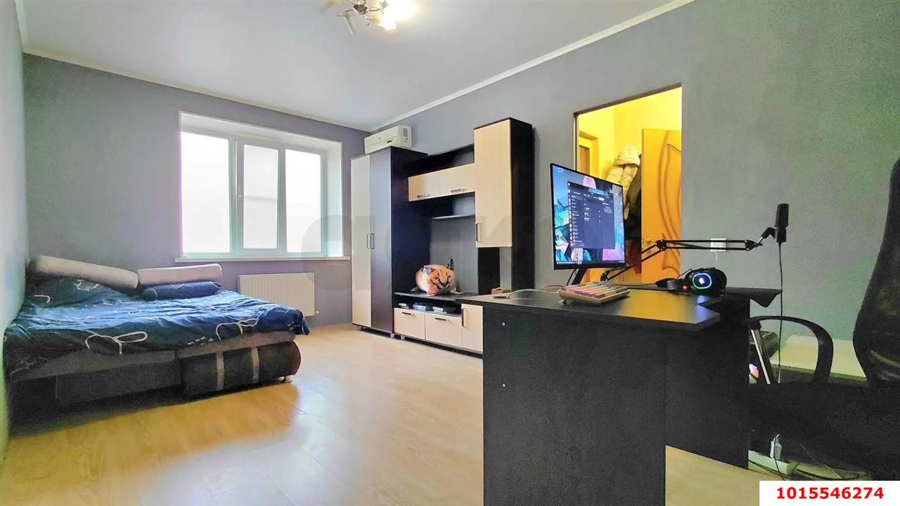 Фото №1: 1-комнатная квартира 30 м² - Краснодар, Музыкальный, ул. имени Сергея Есенина, 110к1