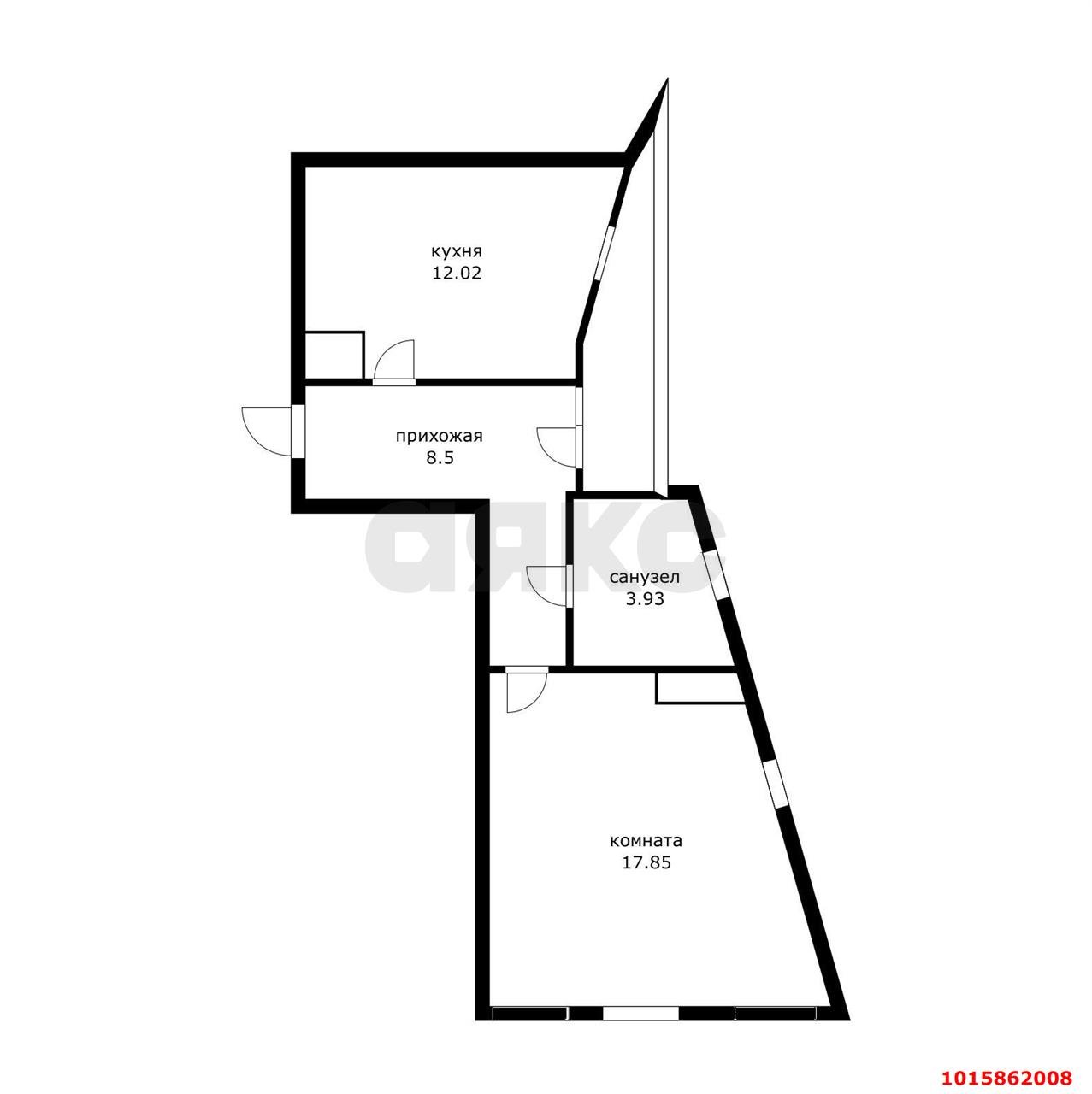 Фото №18: 1-комнатная квартира 44 м² - Краснодар, Прикубанский внутригородской округ, имени Маршала Жукова, мкр. жилой комплекс Шоколад, ул. Александра Покрышкина, 25Ак1