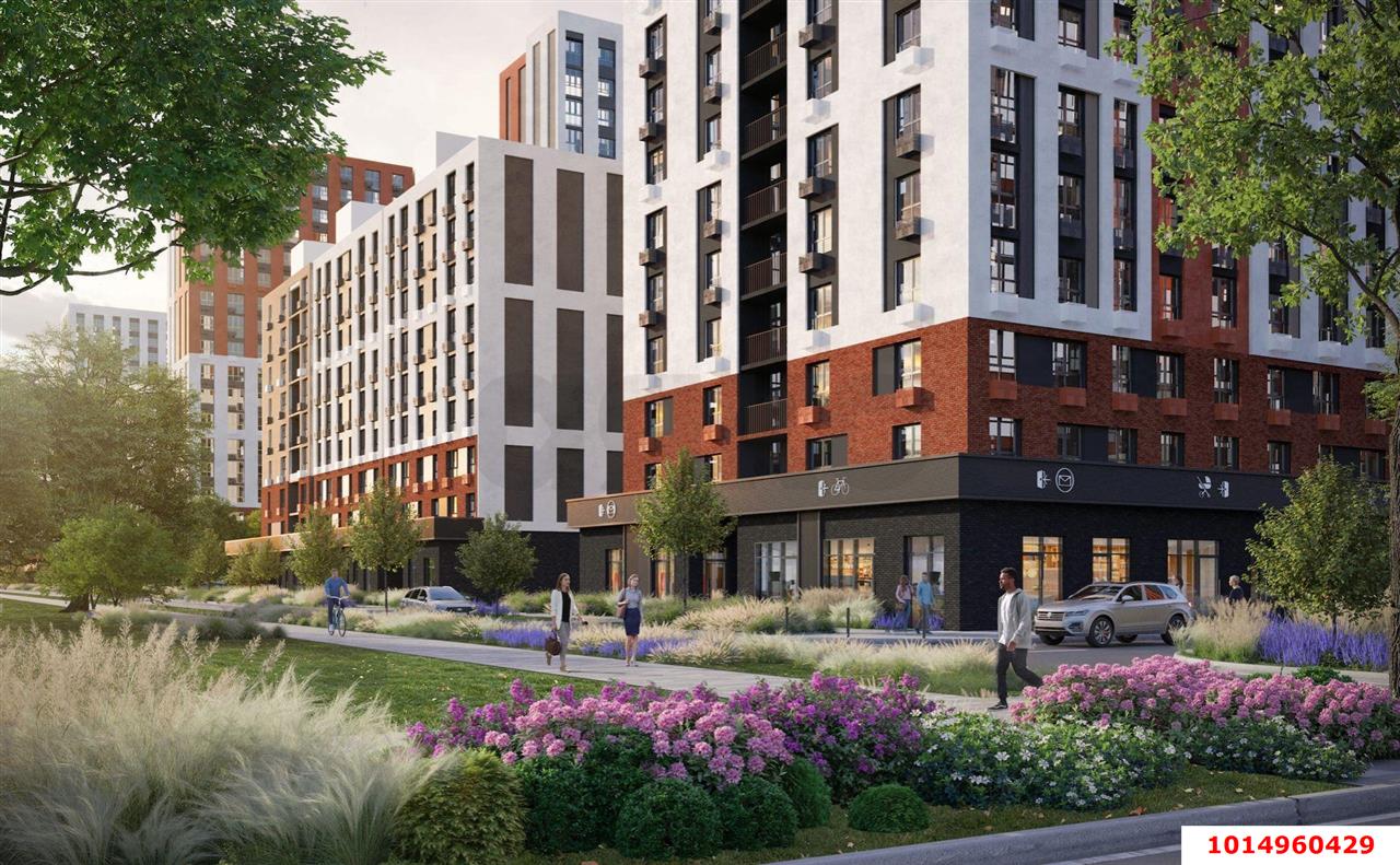 Фото №2: 2-комнатная квартира 5 м² - Краснодар, Карасунский внутригородской округ, мкр. ЖК Первое Место, ул. Виктора Казанцева, 1.4лит1