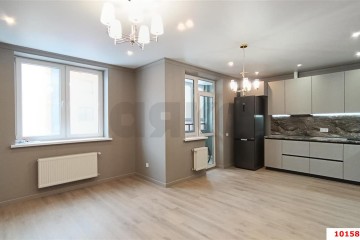 Фото №2: 3-комнатная квартира 87 м² - Знаменский, мкр. Родные Просторы, ул. Природная, 10Бк7