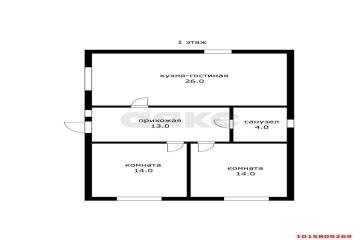 Фото №5: Дом 126 м² - Шоссейное, мкр. Прикубанский внутригородской округ, ул. Огородная, 45