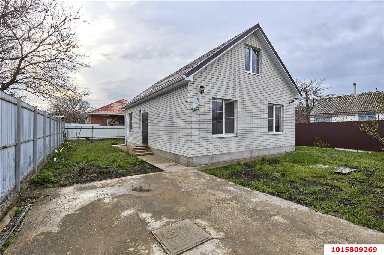 Фото №1: Дом 126 м² + 3.9 сот. - Шоссейное, мкр. Прикубанский внутригородской округ, ул. Огородная, 45