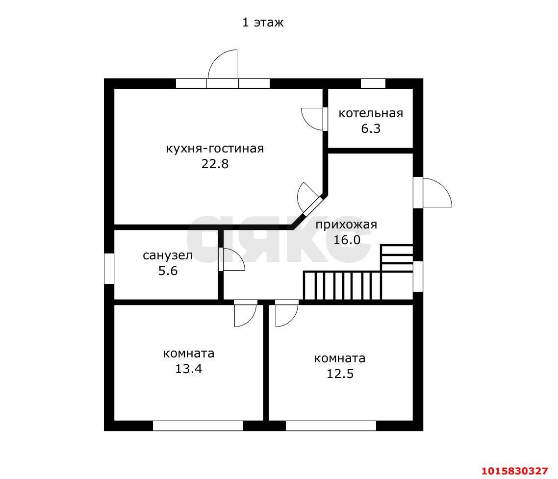 Фото №14: Дом 134 м² + 6.28 сот. - Калинина, Прикубанский внутригородской округ, ул. Энтузиастов, 109