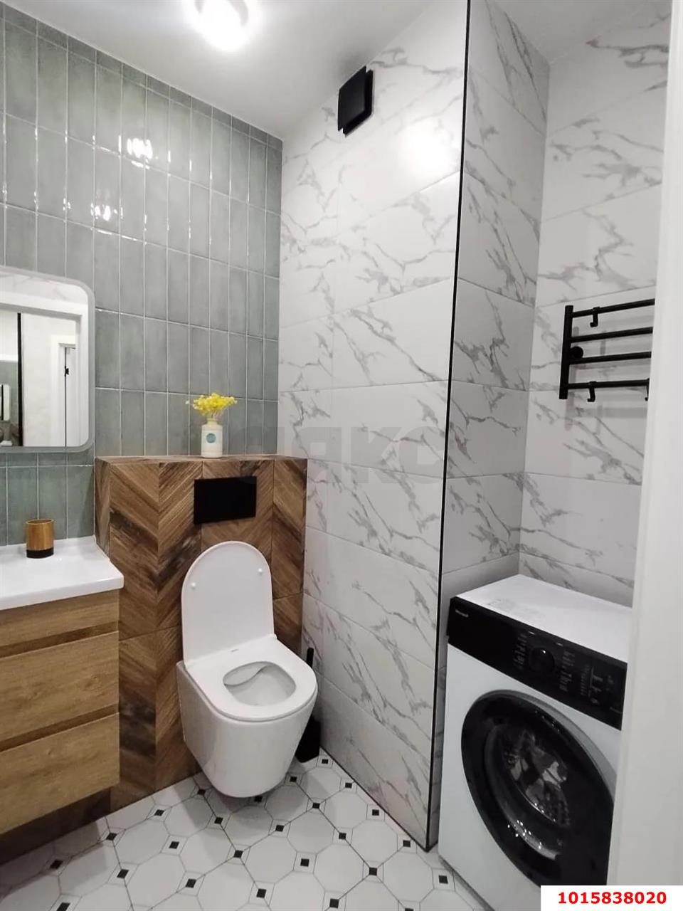 Фото №8: 1-комнатная квартира 38 м² - Краснодар, жилой комплекс Абрикосово, ул. имени Героя Георгия Бочарникова, 4к1