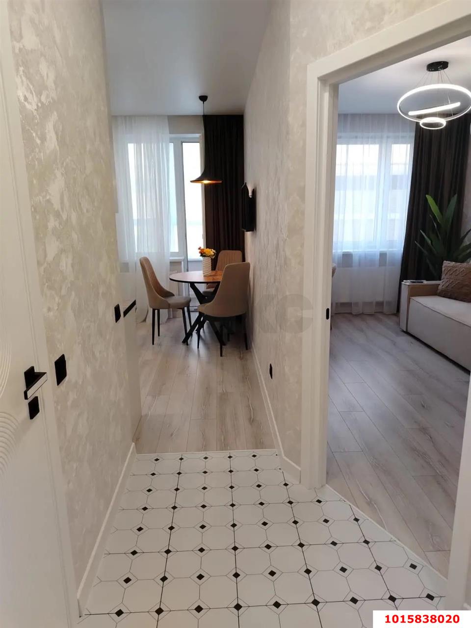 Фото №10: 1-комнатная квартира 38 м² - Краснодар, жилой комплекс Абрикосово, ул. имени Героя Георгия Бочарникова, 4к1