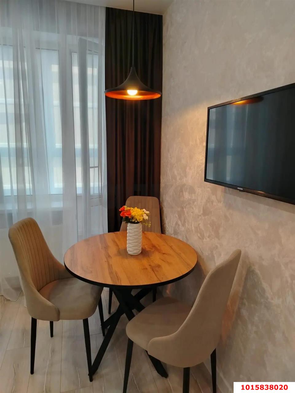 Фото №3: 1-комнатная квартира 38 м² - Краснодар, жилой комплекс Абрикосово, ул. имени Героя Георгия Бочарникова, 4к1