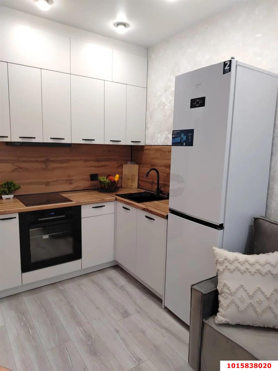 Фото №2: 1-комнатная квартира 38 м² - Краснодар, жилой комплекс Абрикосово, ул. имени Героя Георгия Бочарникова, 4к1