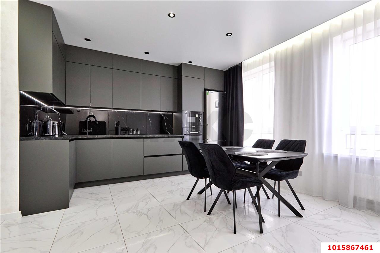 Фото №2: 2-комнатная квартира 68 м² - Краснодар, Прикубанский внутригородской округ, квартал Доброта, мкр. Любимово, 16