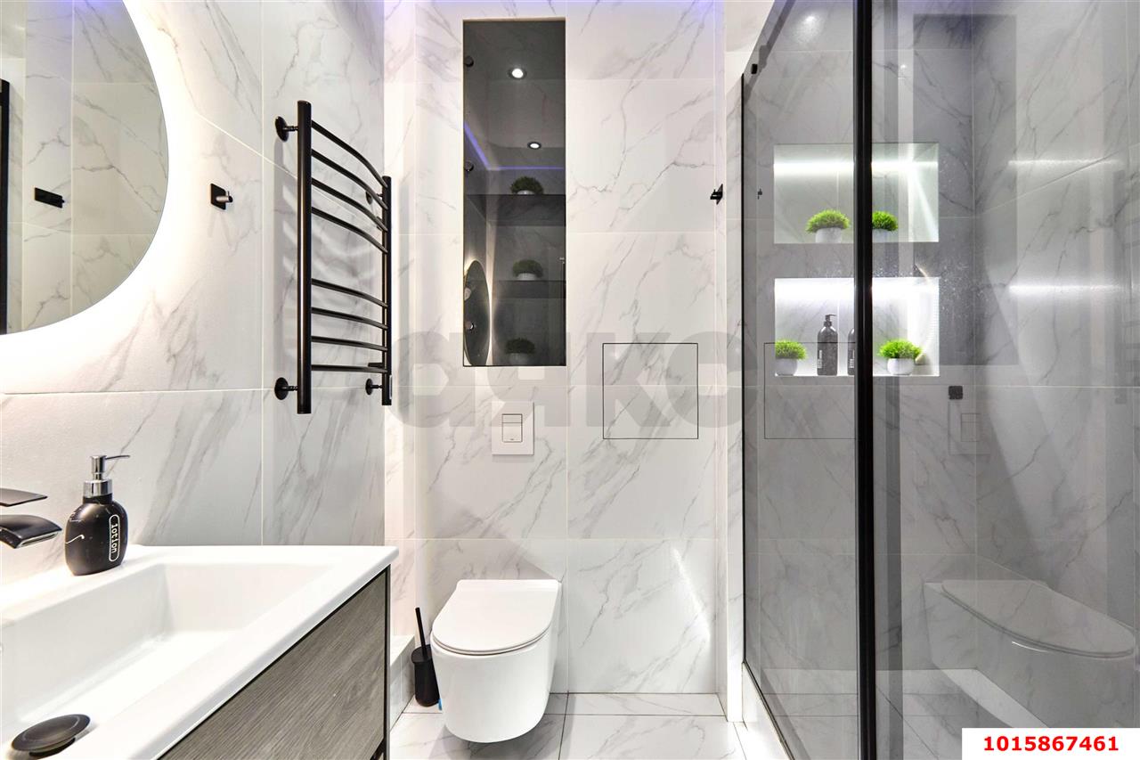 Фото №11: 2-комнатная квартира 68 м² - Краснодар, Прикубанский внутригородской округ, квартал Доброта, мкр. Любимово, 16