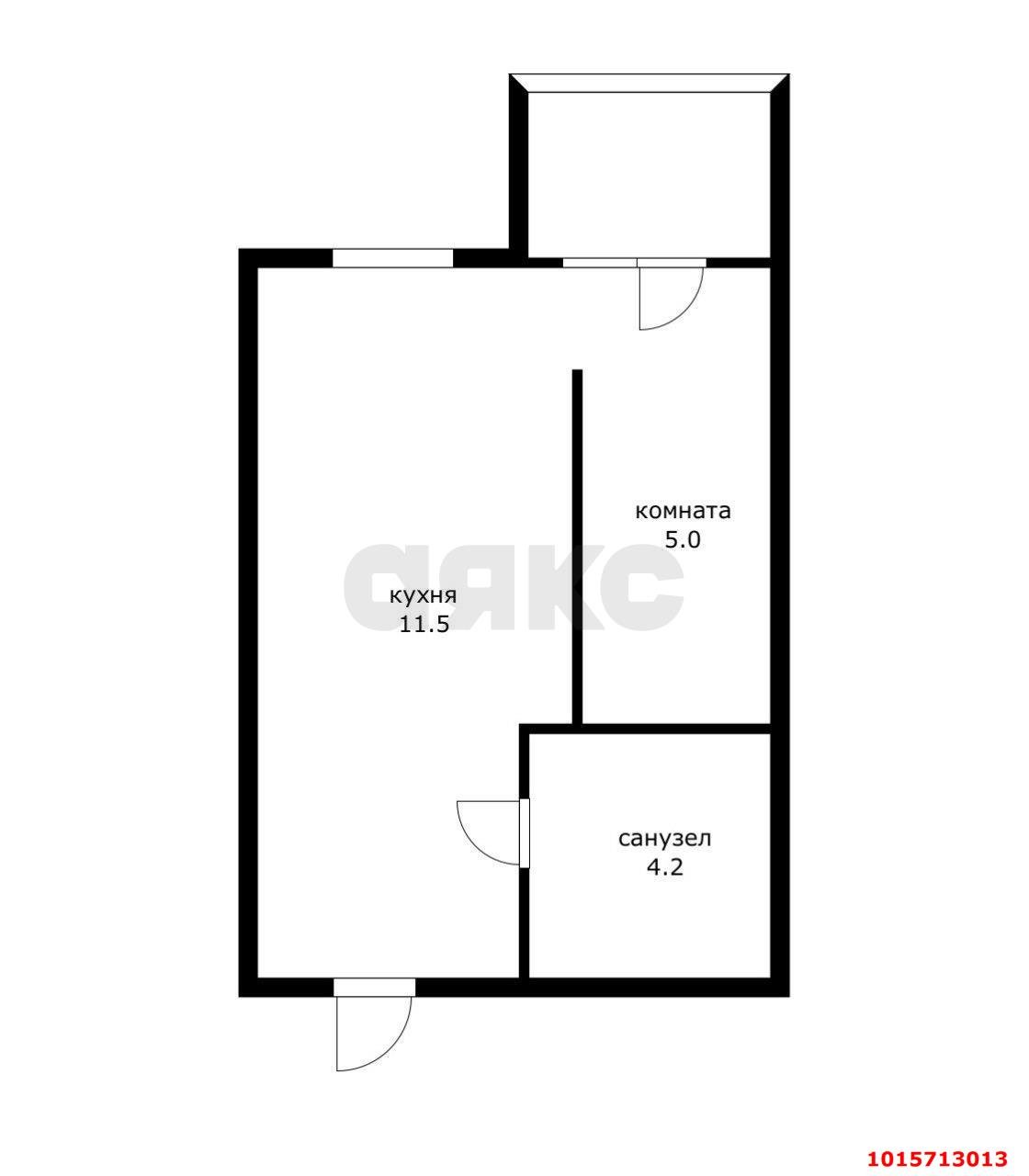Фото №20: Студия 26 м² - Краснодар, жилой комплекс Нeo-квартал Красная Площадь, ул. Конгрессная, 19/1