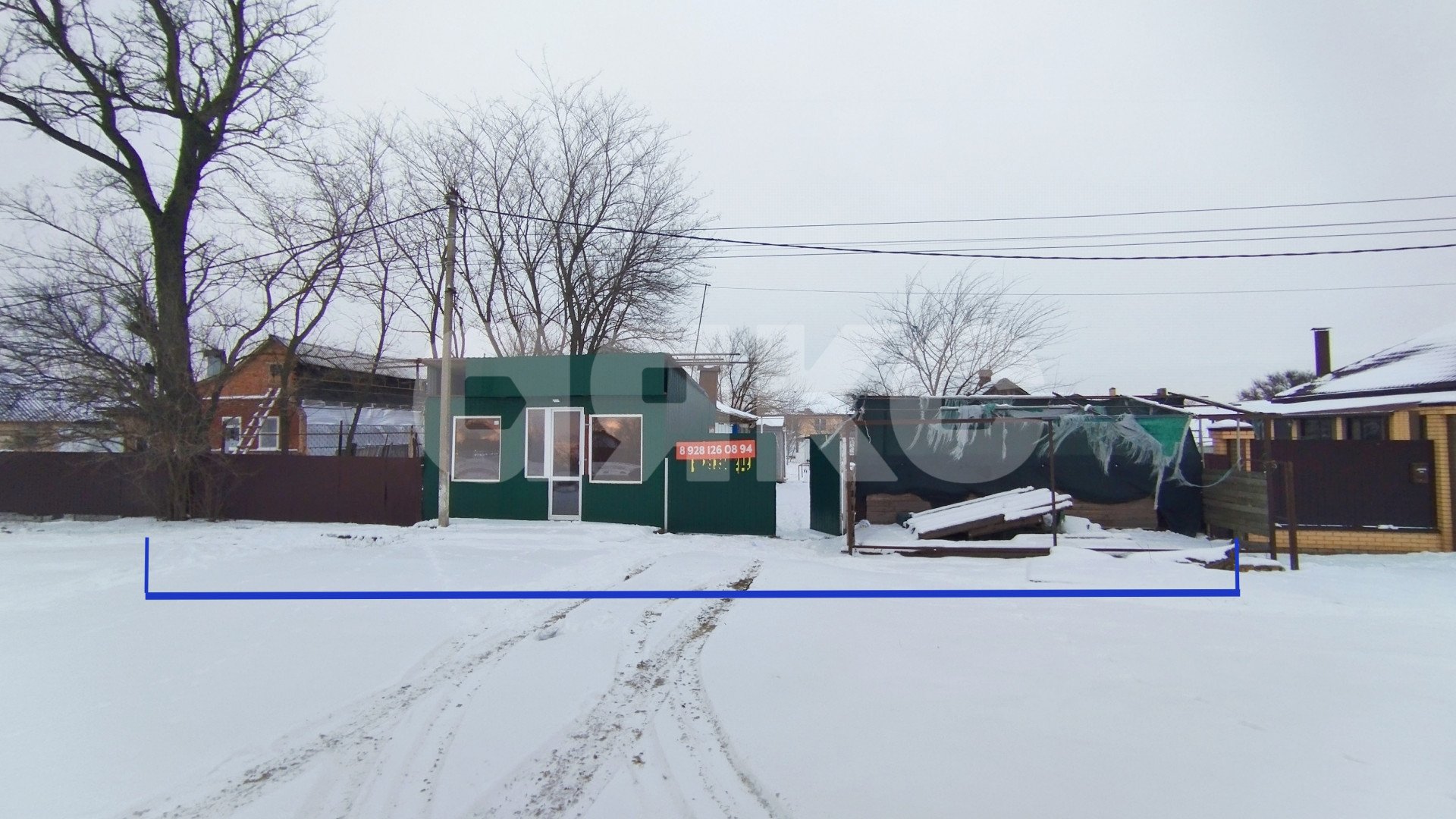 Фото №2: Земельный участок под ИЖС 10 сот. - Ольгинская, ул. Ленина, 187