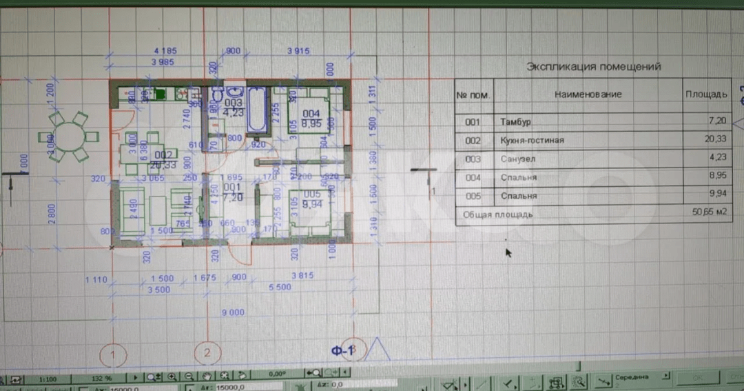 Фото №15: Дом 54 м² + 3.7 сот. - Кореновск, ул. Киевская, 11