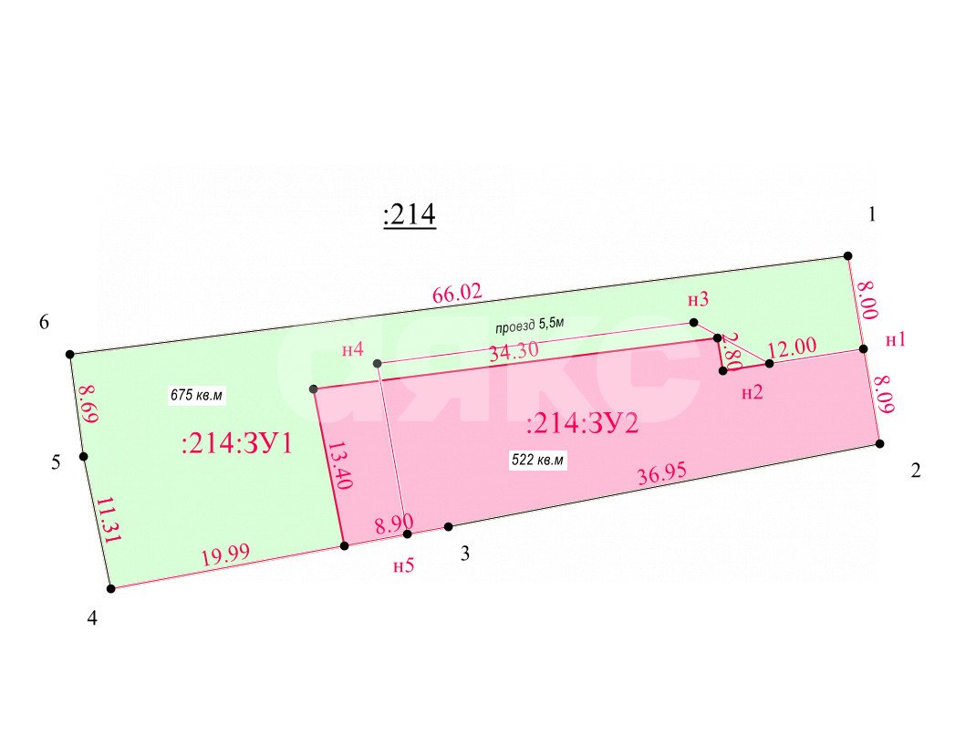 Фото №5: Земельный участок под ИЖС 5.22 сот. - Кореновск, 3-й квартал, ул. Траншейная, 56