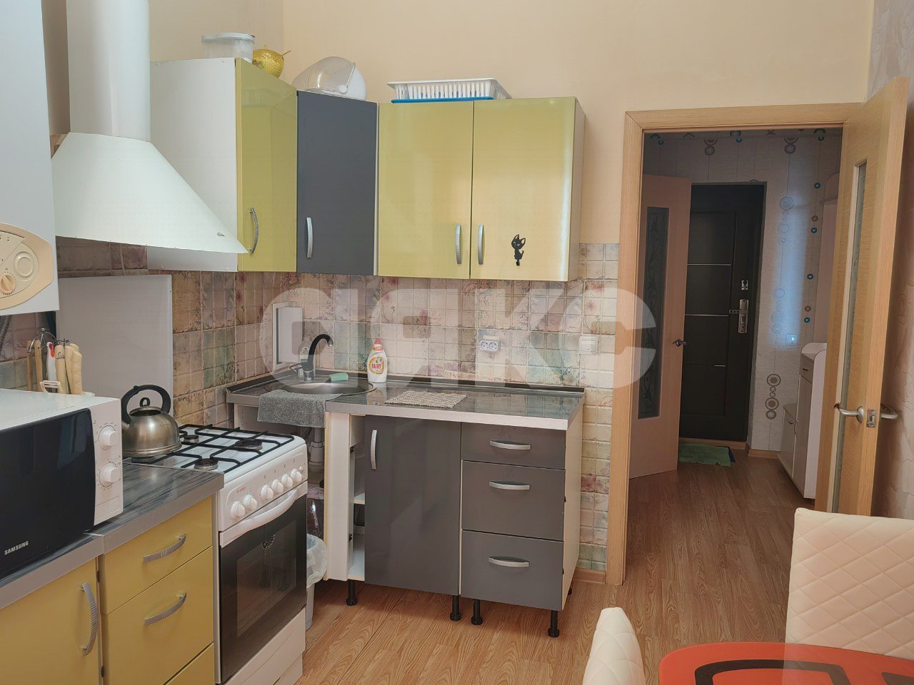 Фото №3: 1-комнатная квартира 38 м² - Анапа, Парковый, ул. Парковая, 91к1