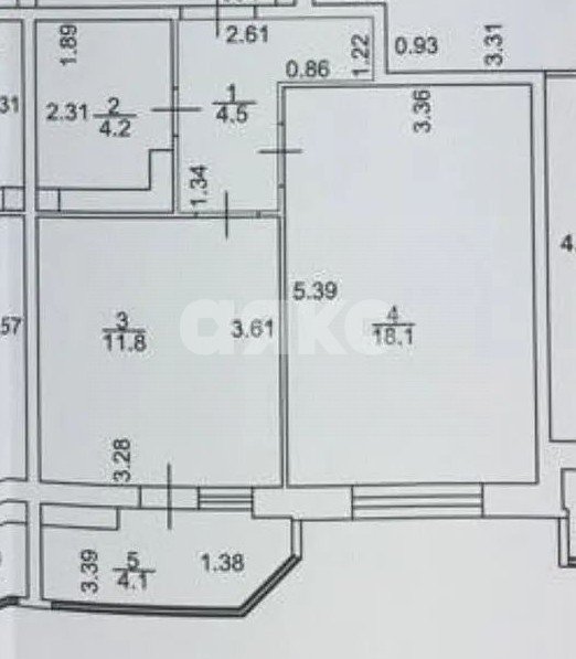 Фото №17: 1-комнатная квартира 38 м² - Ростов-на-Дону, Нахичевань, ул. Богданова, 79