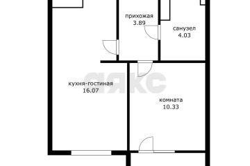 Фото №2: 1-комнатная квартира 38 м² - Краснодар, мкр. жилой комплекс Зелёный театр, ул. Западный Обход, 39/1к6
