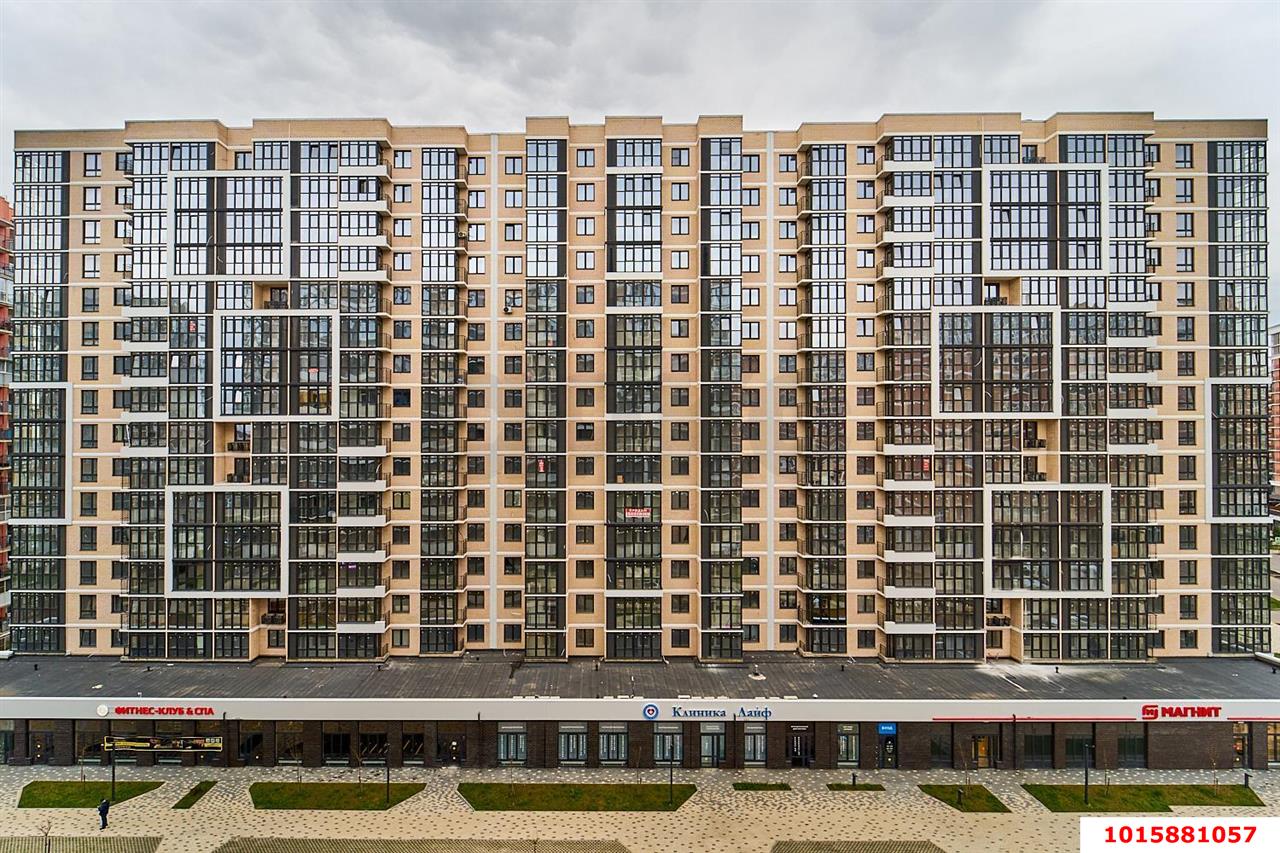 Фото №7: 1-комнатная квартира 38 м² - Краснодар, Прикубанский внутригородской округ, мкр. жилой комплекс Зелёный театр, ул. Западный Обход, 39/1к6