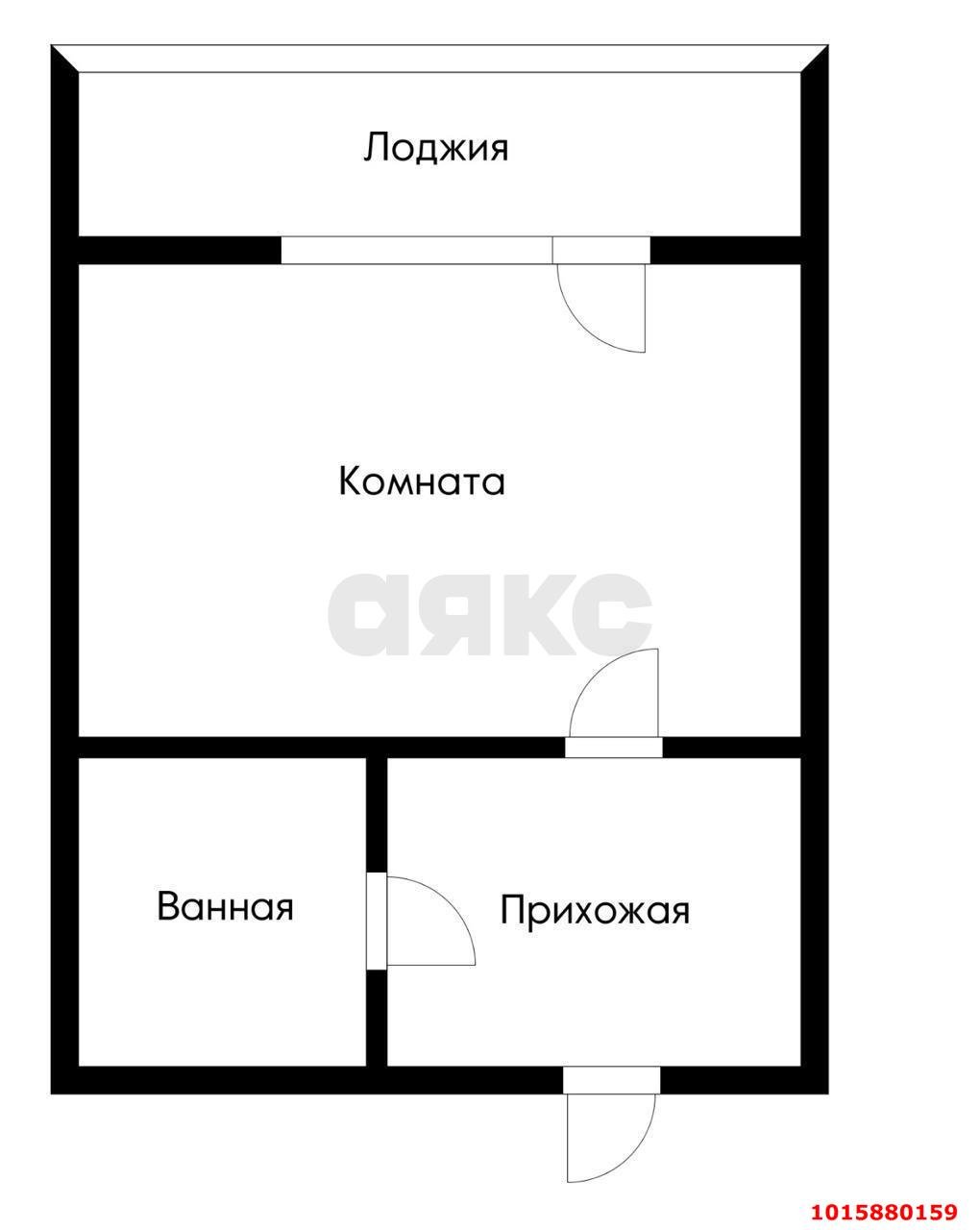 Фото №9: Студия 28 м² - Знаменский, мкр. Карасунский внутригородской округ, ул. Природная, 10