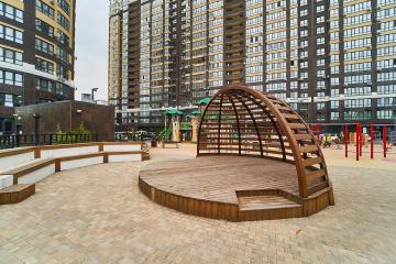 Фото №1: 1-комнатная квартира 40 м² - Краснодар, мкр. жилой комплекс Фамилия, ул. Старокубанская, 124