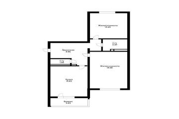 Фото №4: 2-комнатная квартира 70 м² - Краснодар, мкр. Фестивальный, ул. Монтажников, 5