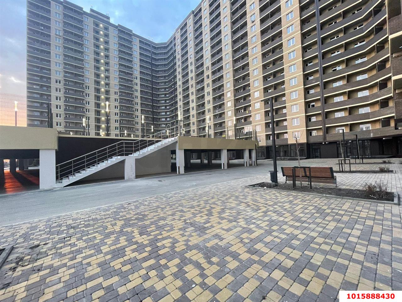 Фото №4: 1-комнатная квартира 43 м² - Краснодар, Молодёжный, мкр. Прикубанский внутригородской округ, ул. Дубравная, 1