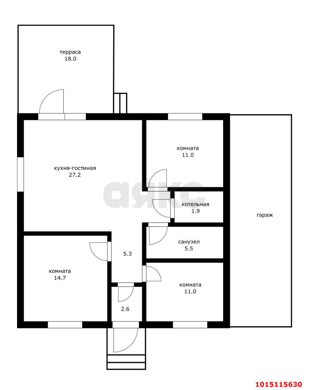 Фото №16: Дом 120 м² + 5.91 сот. - Елизаветинская, Прикубанский внутригородской округ, ст Кубанские Зори, ул. Виноградная, 109