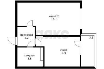 Фото №1: 1-комнатная квартира 32 м² - Краснодар, мкр. Музыкальный, ул. Российская, 257/7