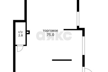 Фото №2: Торговое помещение 78 м² - Краснодар, мкр. жилой комплекс Самолёт-2, ул. Западный Обход, 57к3