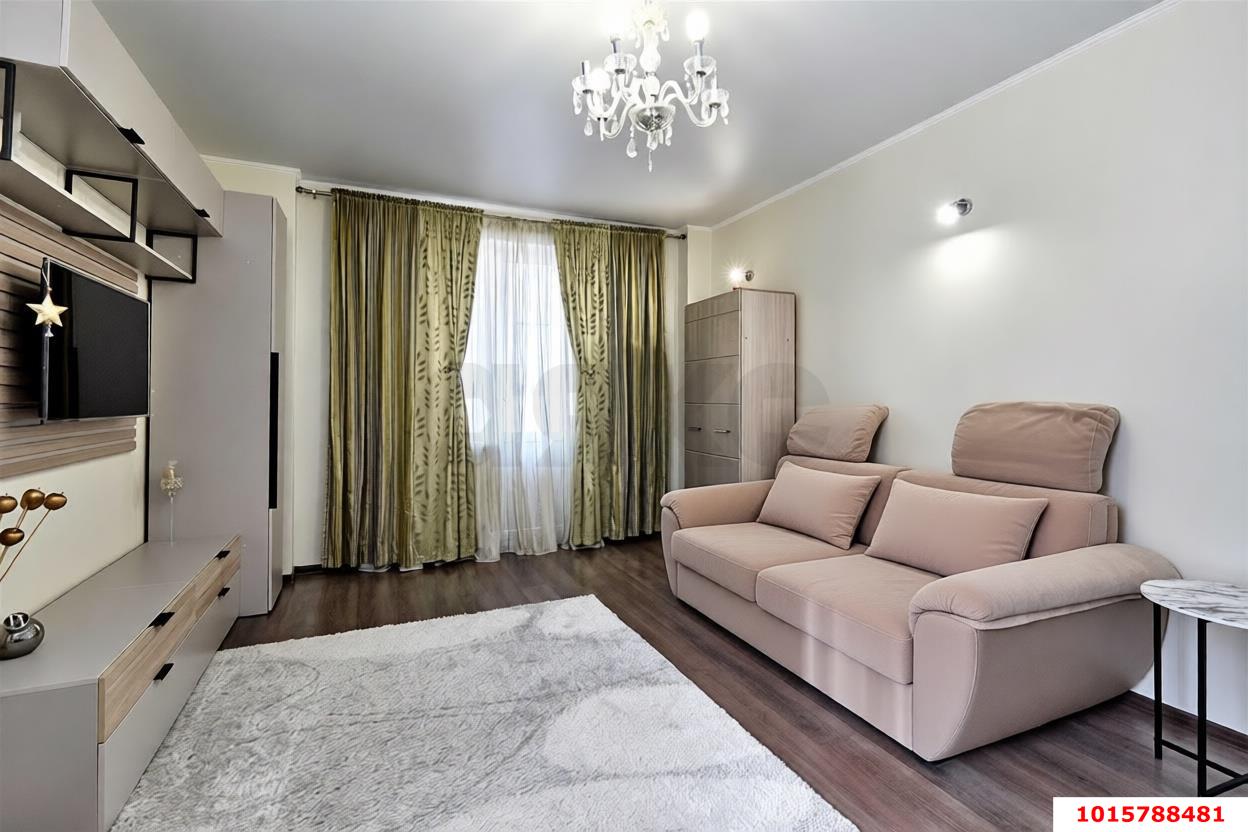 Фото №1: 2-комнатная квартира 74 м² - Краснодар, Солнечный, Прикубанский внутригородской округ, мкр. Фестивальный, ул. Казбекская, 14