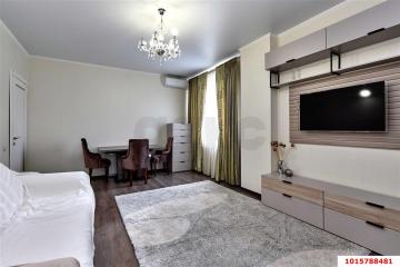 Фото №1: 2-комнатная квартира 74 м² - Краснодар, мкр. Фестивальный, ул. Казбекская, 14