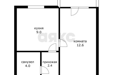 Фото №1: 1-комнатная квартира 31 м² - Краснодар, мкр. Почтовый, пр-кт имени писателя Знаменского, 31к1