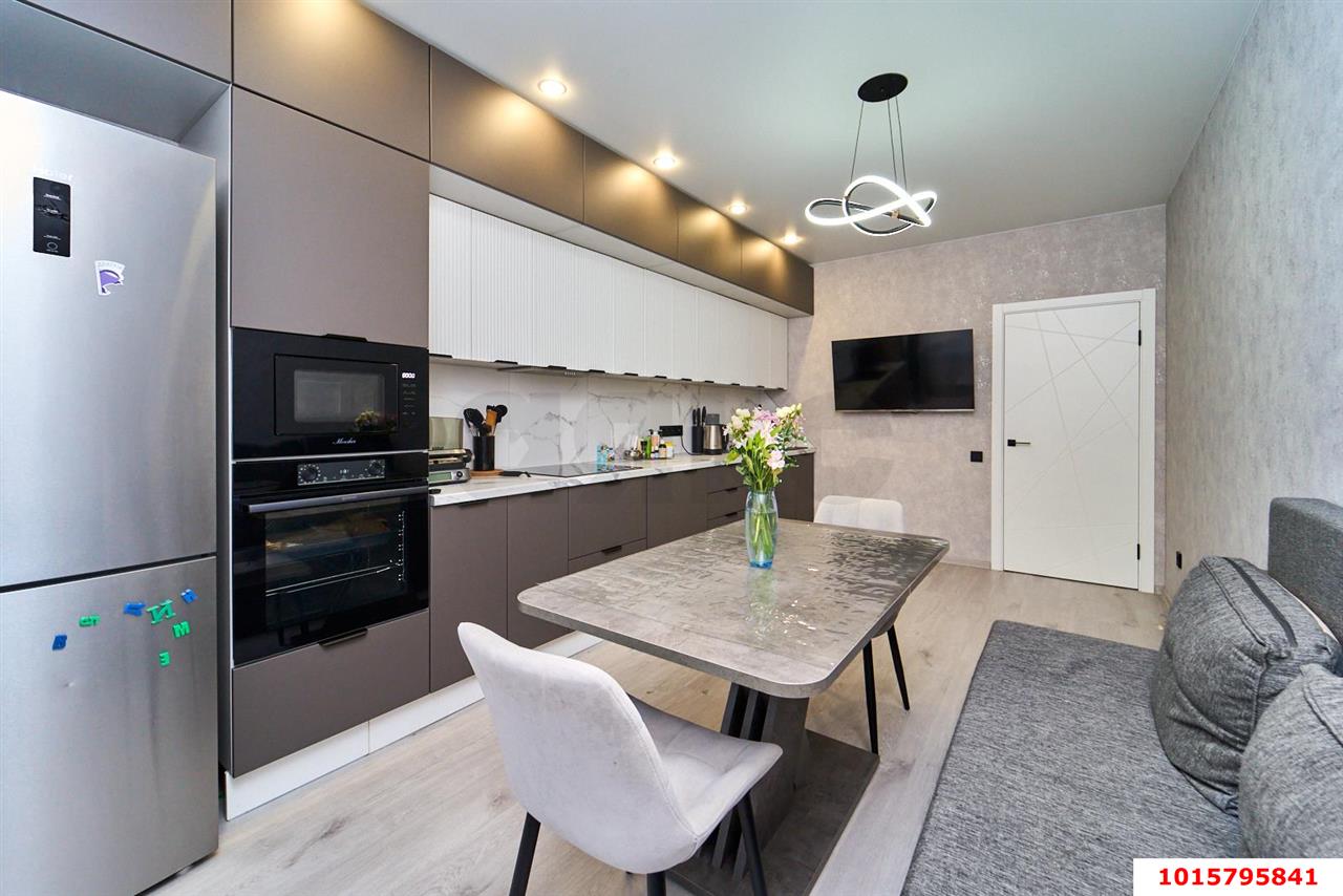 Фото №2: 2-комнатная квартира 60 м² - Краснодар, Прикубанский внутригородской округ, мкр. жилой комплекс Нeo-квартал Красная Площадь, ул. Конгрессная, 25