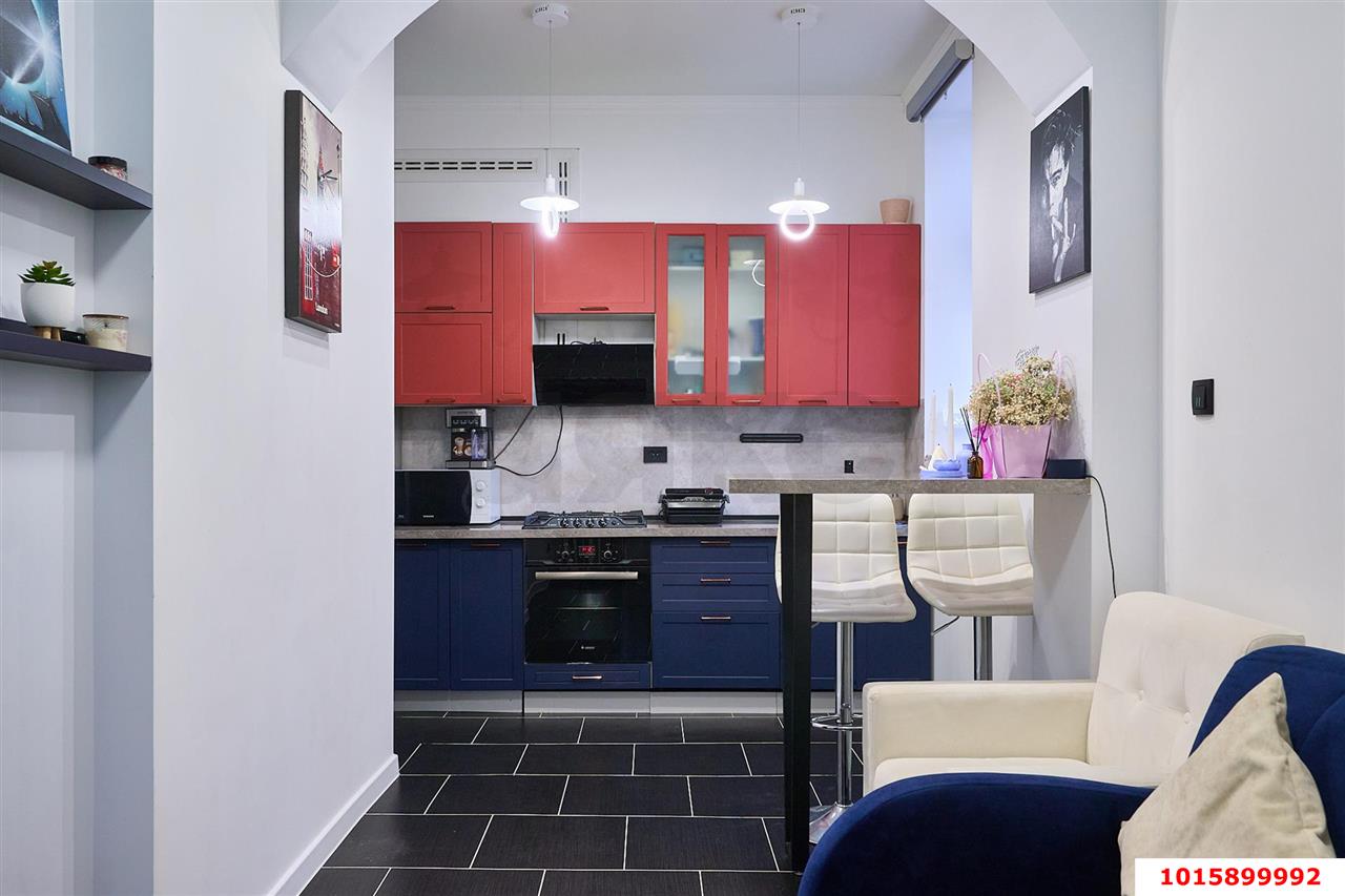 Фото №2: 1-комнатная квартира 35 м² - Краснодар, Центральный внутригородской округ, мкр. Центральный, ул. Садовая, 157