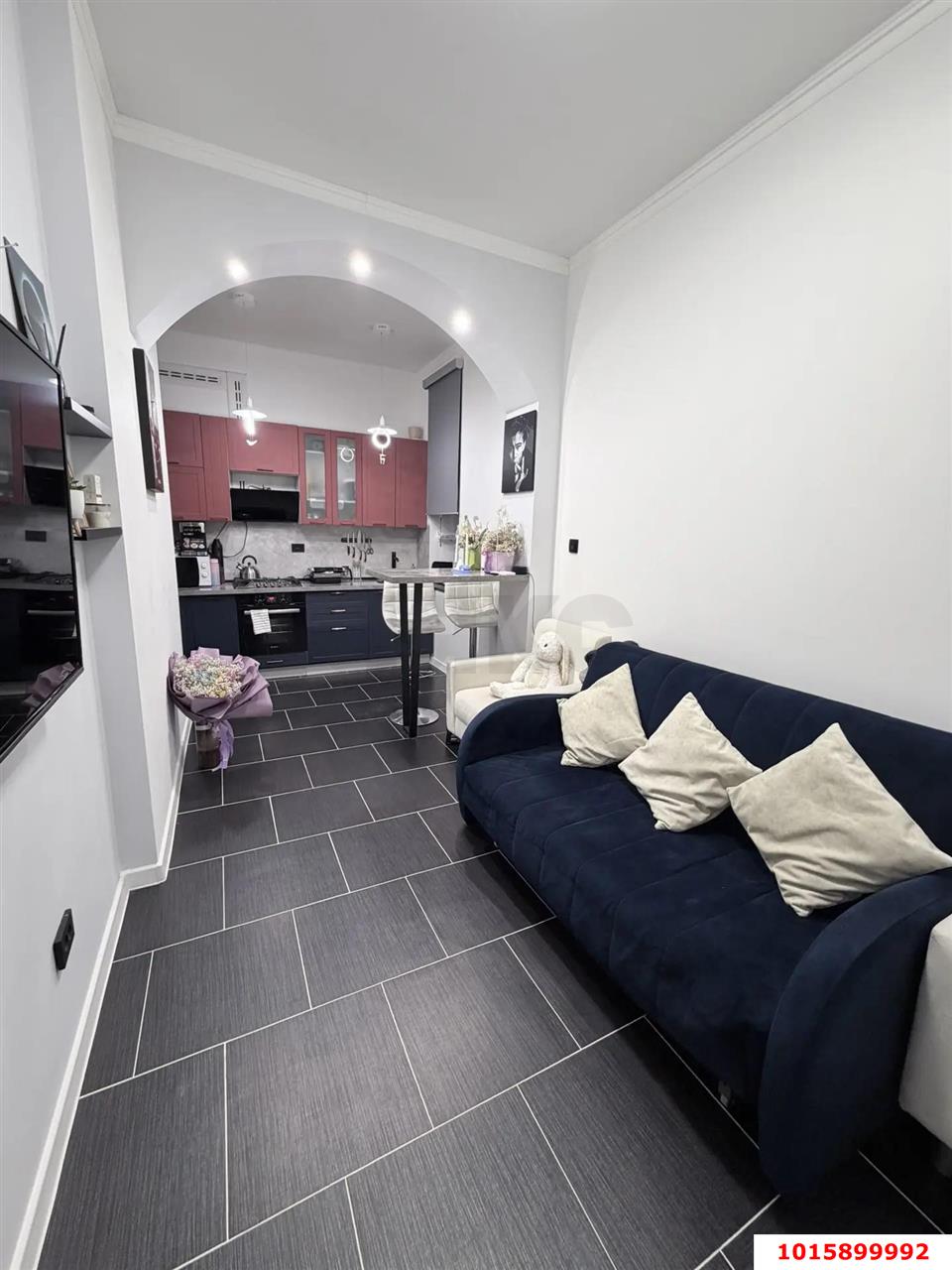 Фото №2: 1-комнатная квартира 35 м² - Краснодар, Центральный, ул. Садовая, 157