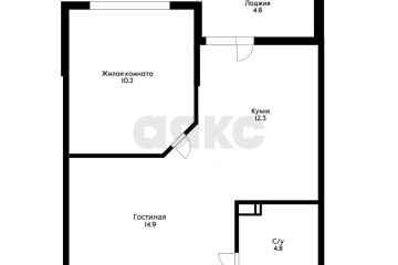 Фото №3: 1-комнатная квартира 46 м² - Краснодар, мкр. ЖК Черёмушки, ул. Кубанская, 47
