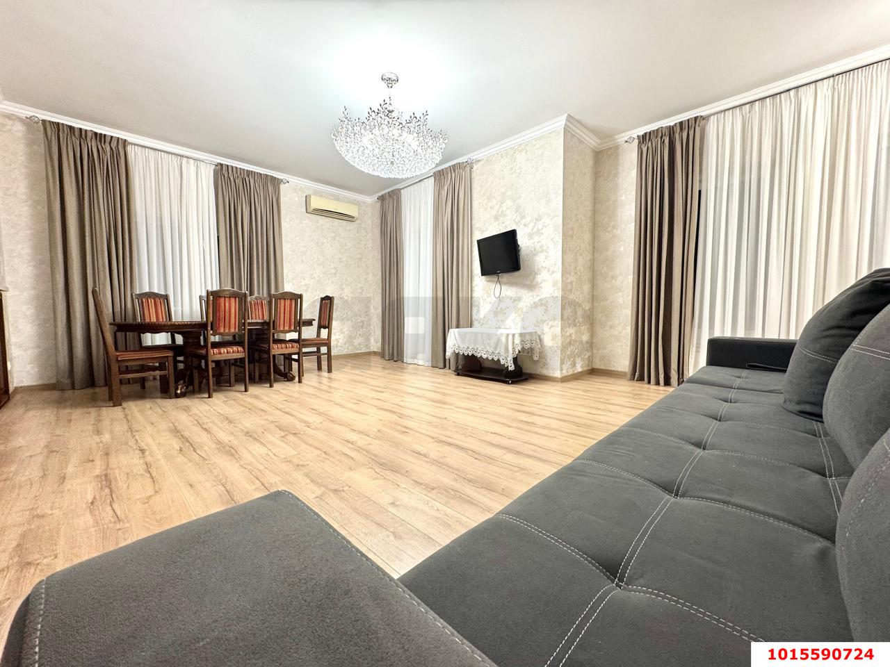 Фото №1: 2-комнатная квартира 72 м² - Краснодар, Круглик, ул. Баканская, 38