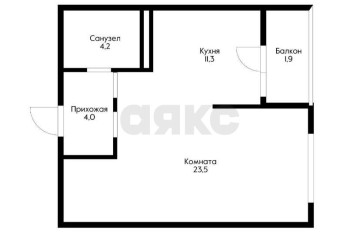 Фото №2: 1-комнатная квартира 42 м² - Краснодар, мкр. жилой комплекс Сказка Град, ул. имени В.Н. Мачуги, 166Ак1