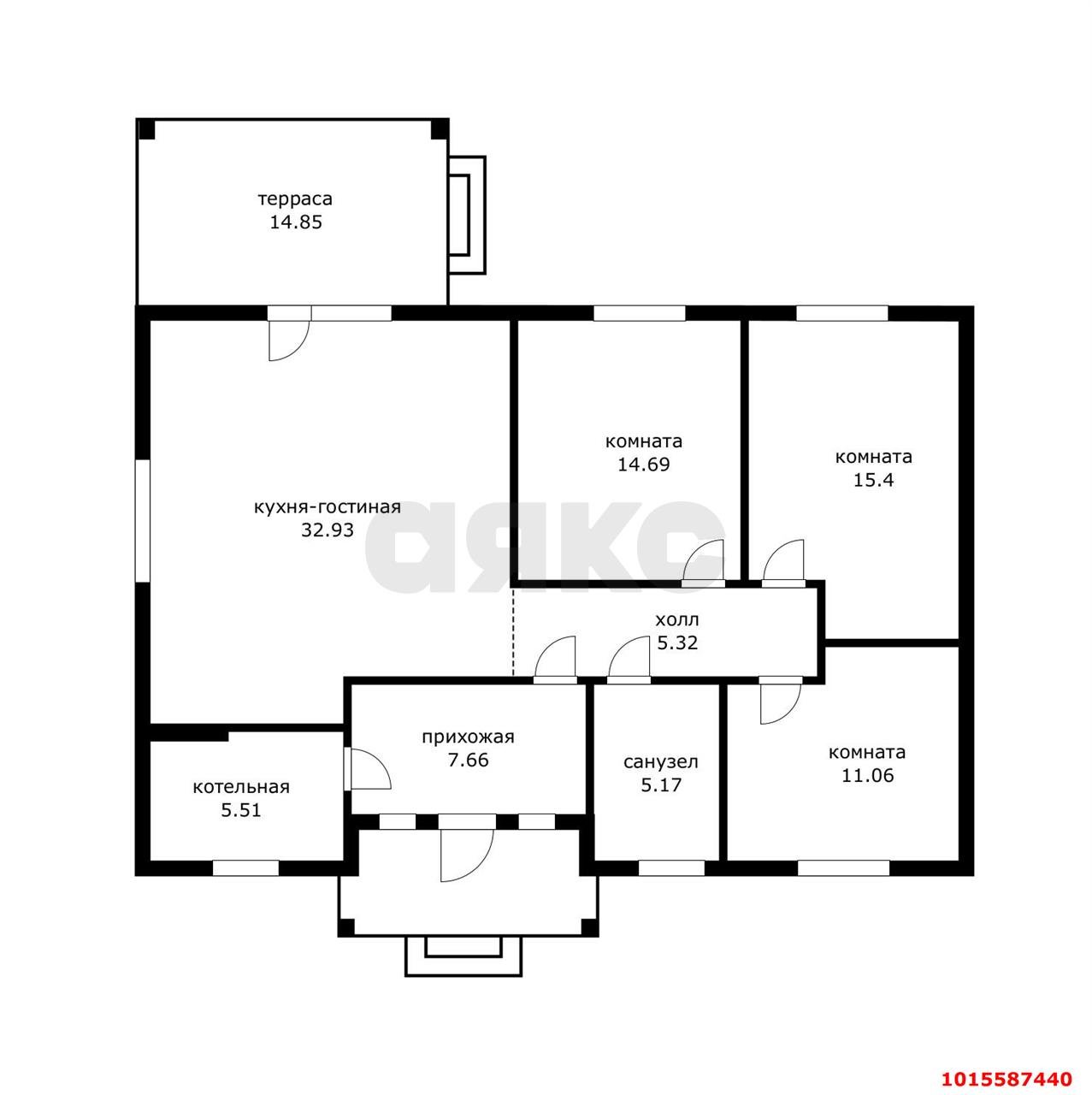 Фото №15: Дом 120 м² + 4.51 сот. - отделения № 3 СКЗНИИСиВ, мкр. Прикубанский внутригородской округ, ул. Лозовая