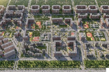 Фото №1: 1-комнатная квартира 38 м² - Краснодар, мкр. жилой комплекс Самолёт-6, ул. Ивана Беличенко, 90к1