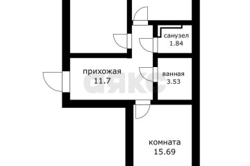 Фото №2: 2-комнатная квартира 67 м² - Краснодар, мкр. жилой комплекс Символ, ул. Командорская, 9/2