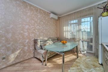 Фото №2: 1-комнатная квартира 43 м² - Краснодар, мкр. Солнечный, ул. имени Симиренко, 71к2