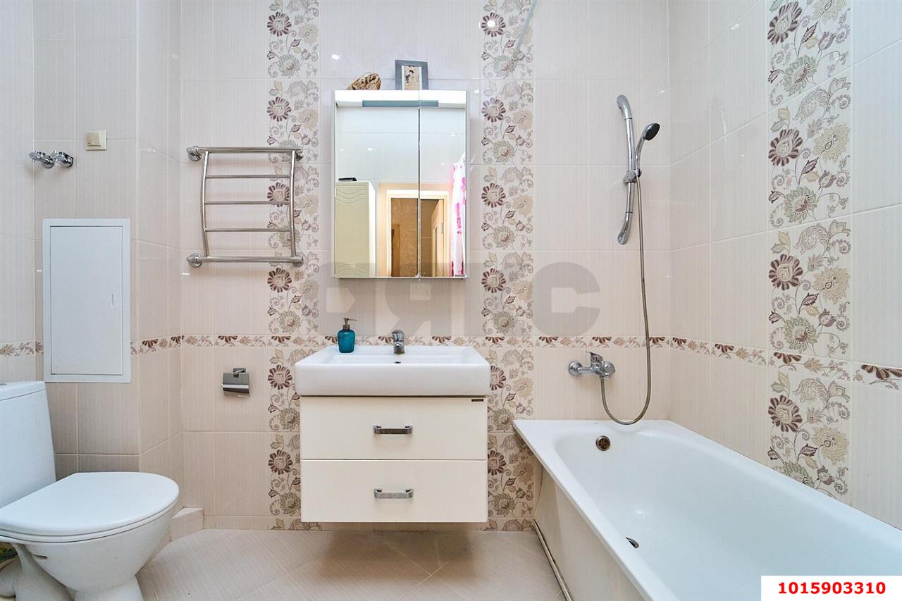 Фото №7: 1-комнатная квартира 48 м² - Краснодар, Солнечный, ул. имени Симиренко, 71к2